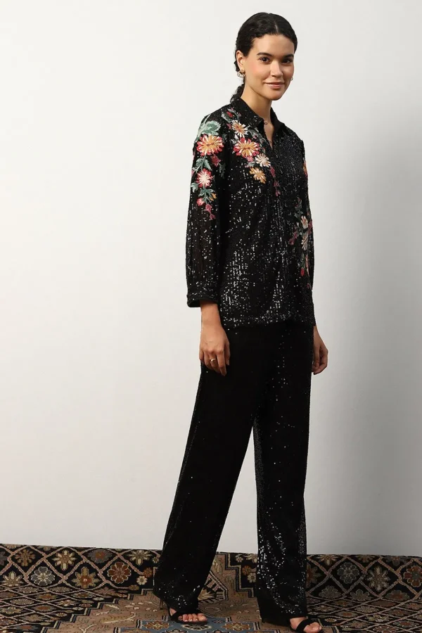 RANNA GILL Marina Matching Set Black Online