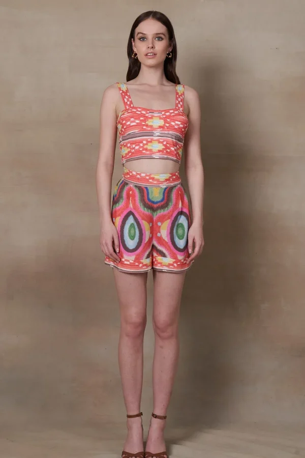 RANNA GILL Mia Shorts Multi Hot