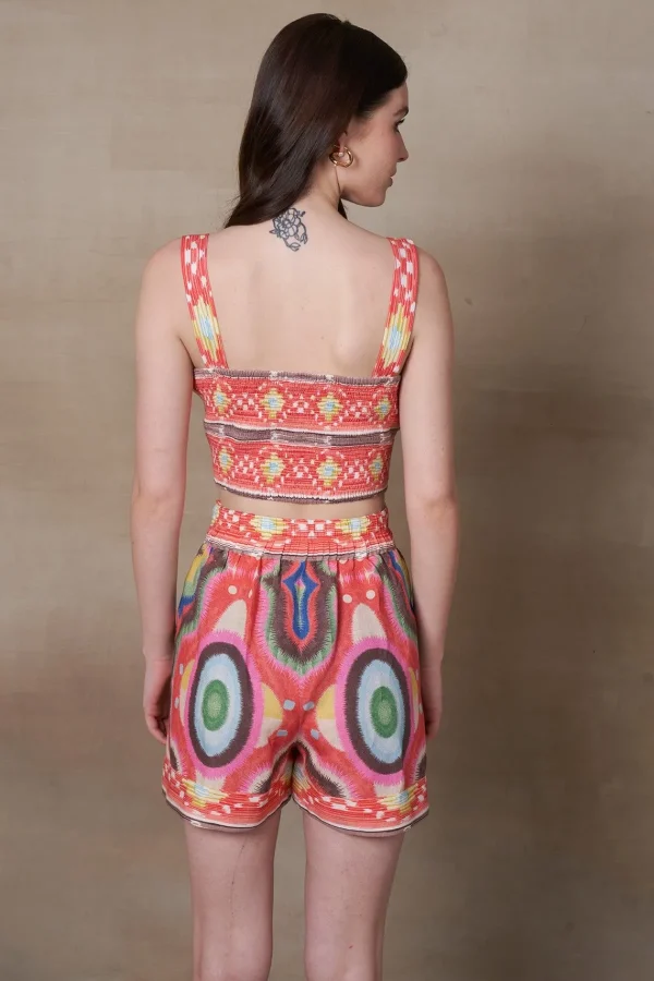 RANNA GILL Mia Shorts Multi Hot