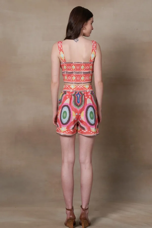RANNA GILL Mia Shorts Multi Hot