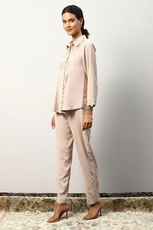 RANNA GILL Milo Matching Set Beige Best Sale