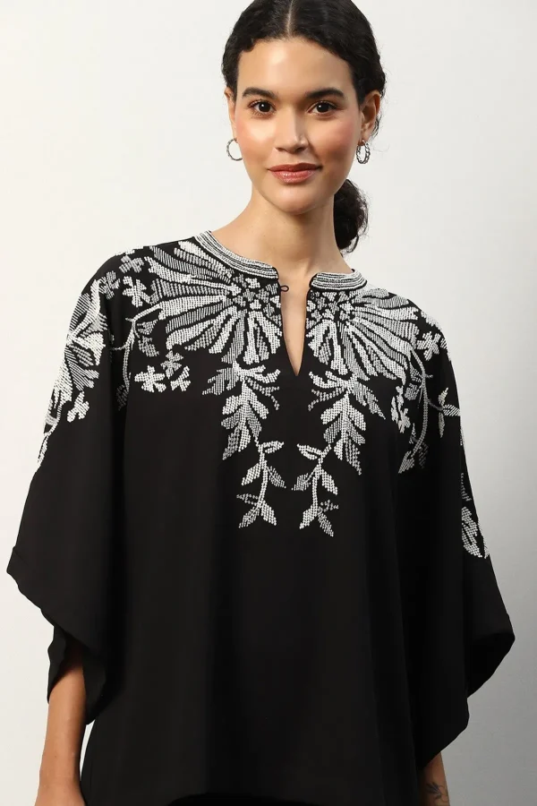 RANNA GILL Noir Coord Set Black Fashion