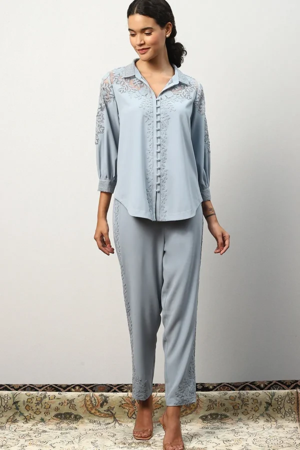 RANNA GILL Nora Matching Set Sky Blue Cheap