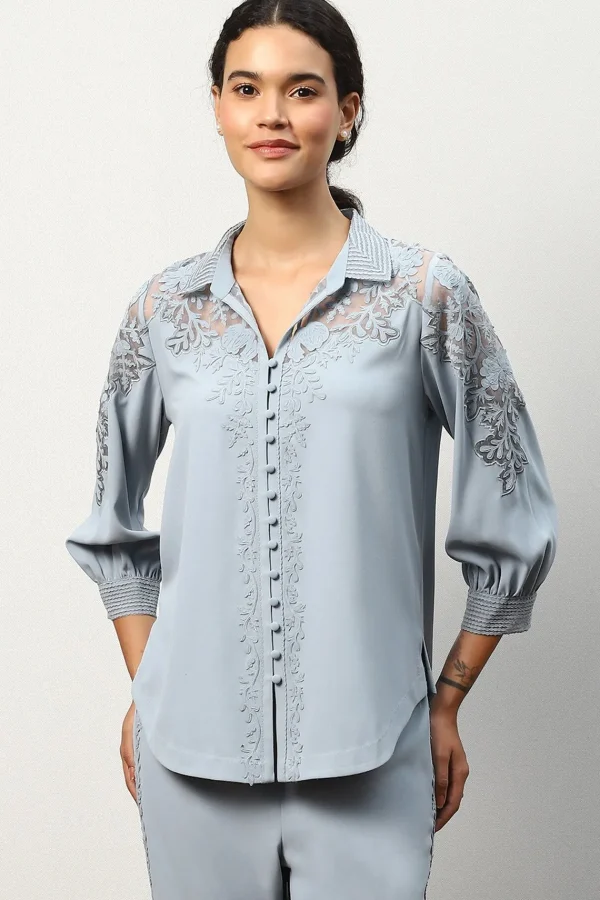 RANNA GILL Nora Matching Set Sky Blue Cheap