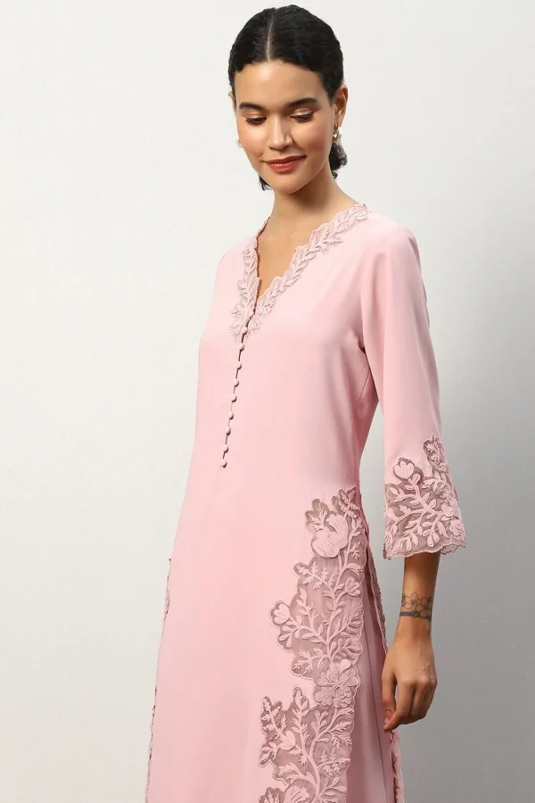 RANNA GILL Orchid Tunic Set Pink Cheap