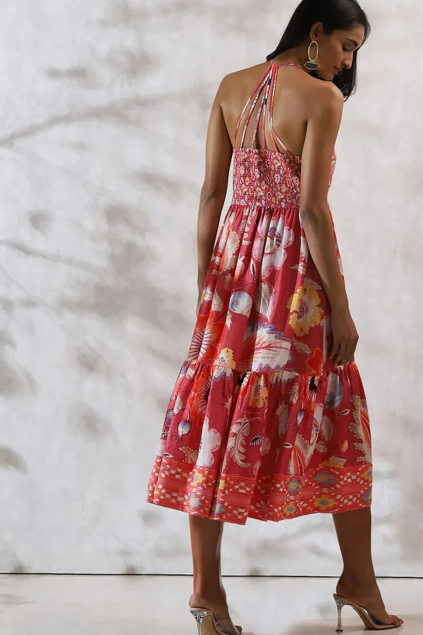 RANNA GILL Paloma Dress Coral Best