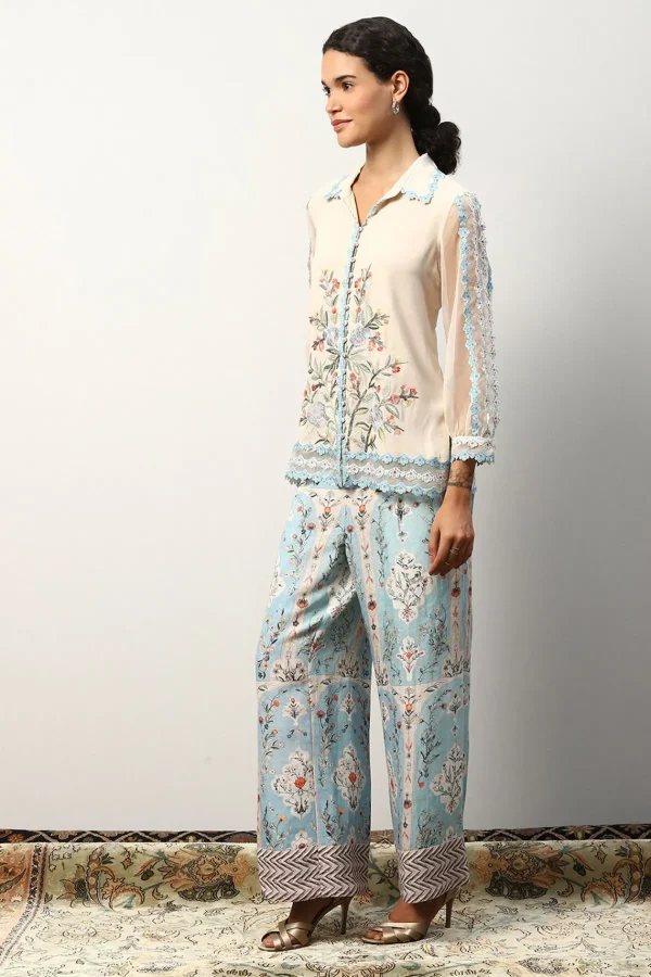 RANNA GILL Peyton Blouse Beige Best