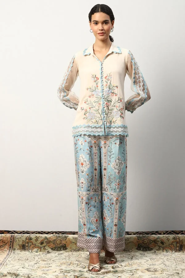 RANNA GILL Peyton Blouse Beige Best