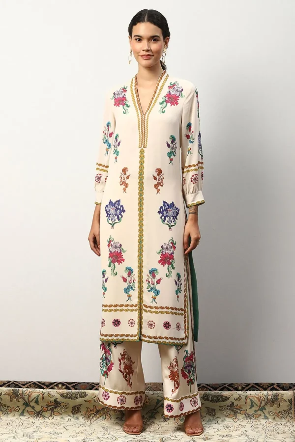 RANNA GILL Riyan Tunic Off White Flash Sale