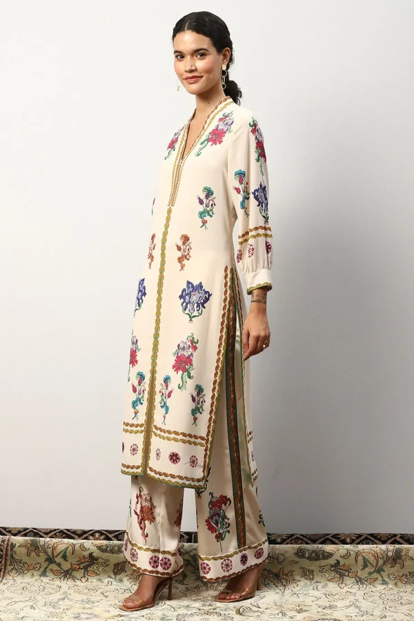 RANNA GILL Riyan Tunic Off White Flash Sale