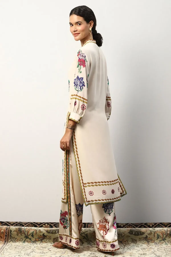 RANNA GILL Riyan Tunic Off White Online