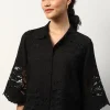 RANNA GILL Selena Blouse Black Clearance
