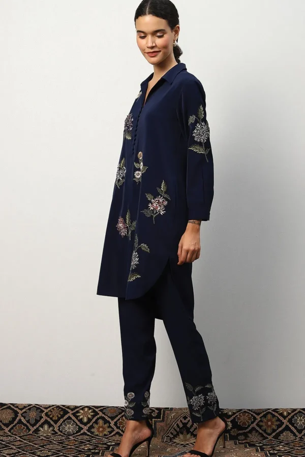 RANNA GILL Sol Matching Set Navy Cheap