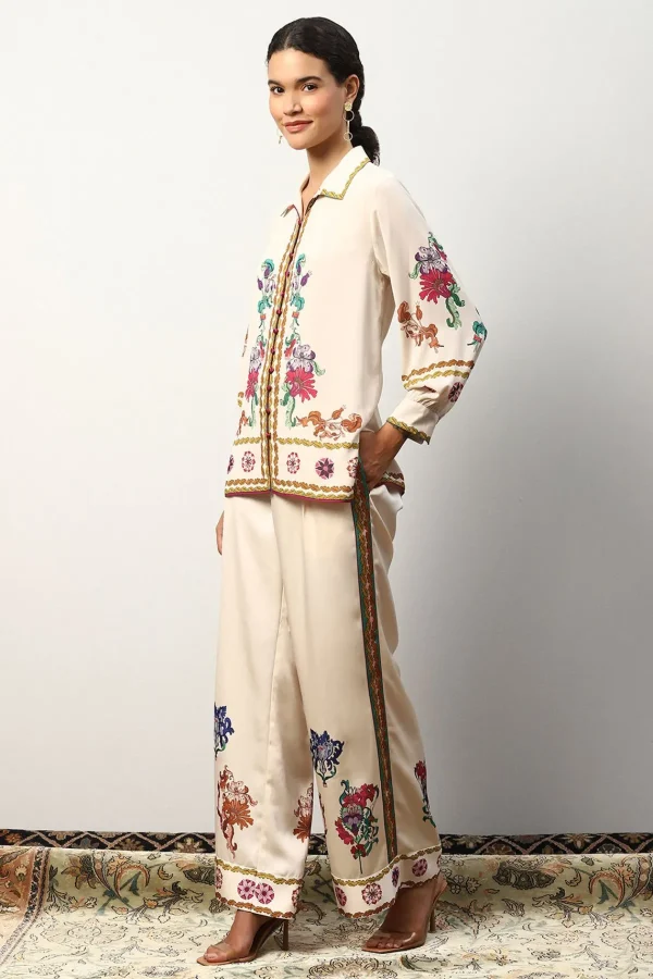 RANNA GILL Tiani Blouse Off White Discount