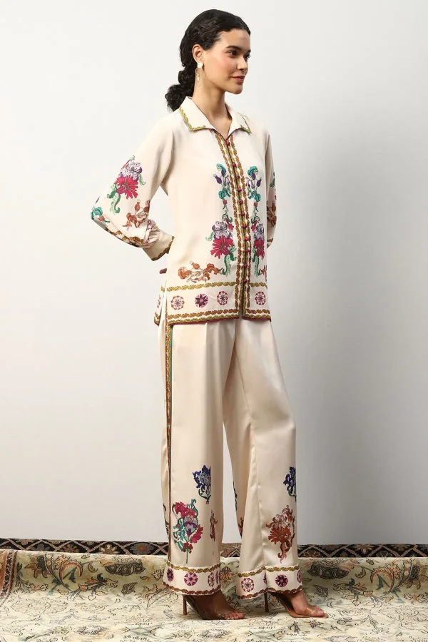 RANNA GILL Tiani Blouse Off White Discount