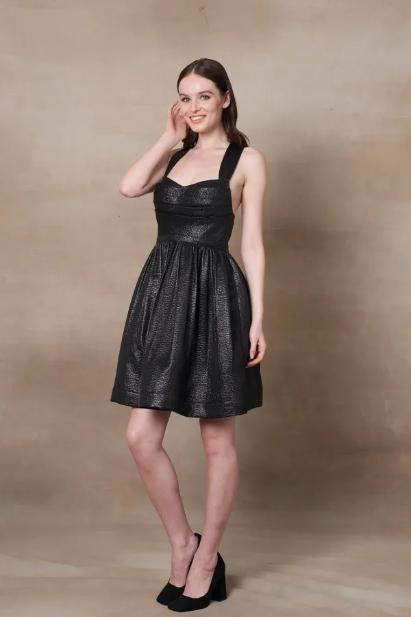 RANNA GILL Vanessa Dress Black Outlet