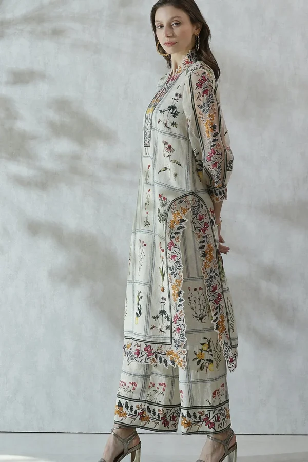 RANNA GILL Willow Tunic Off White Discount